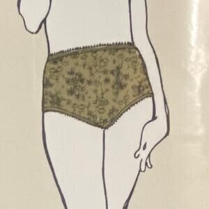 Vtg Sew Lovely C100 Laverne Devereaux Briefs Pattern 2-16 Girl 1970 Panties New